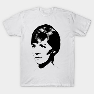 Julie Andrews Darling Lili Outline T-Shirt